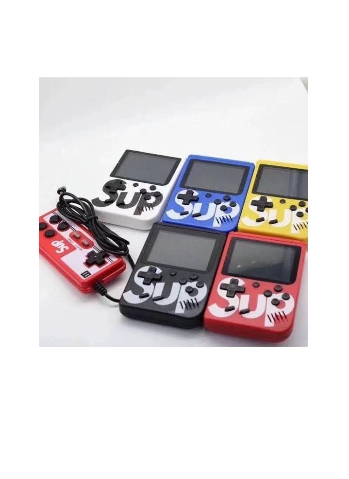 400 in 1 Sup Game Box USB Rechargeable Console with 2 Player Remote Controller & Can Connect to A TV 2 Player /Led Screen/Retro Classic Gaming Console Portable for Kids
