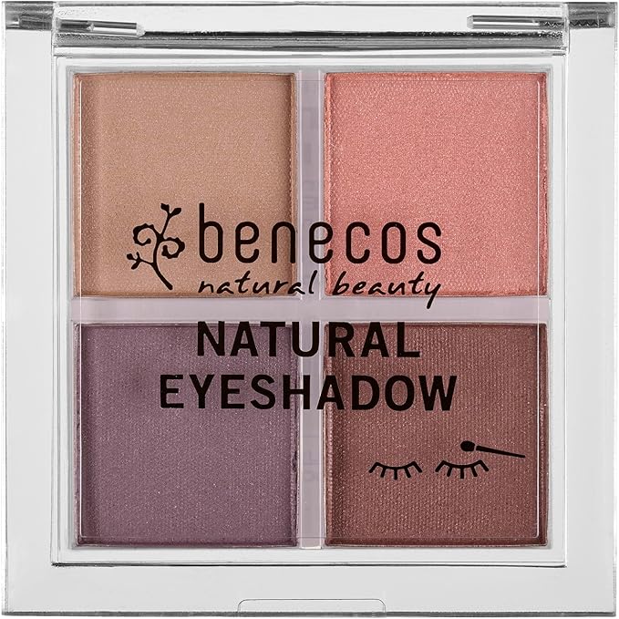Benecos Benecos Natural Cosmetics Quattro Eyeshadow Palette vegan beautiful eyes  - Image 1