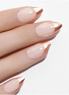 DASHING DIVA Magic Press Rose Gold Edge French  - Image 4