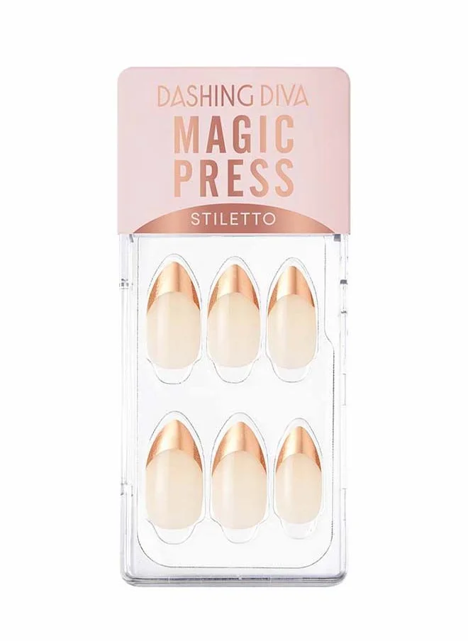 داشينج ديفا Magic Press Rose Gold Edge French