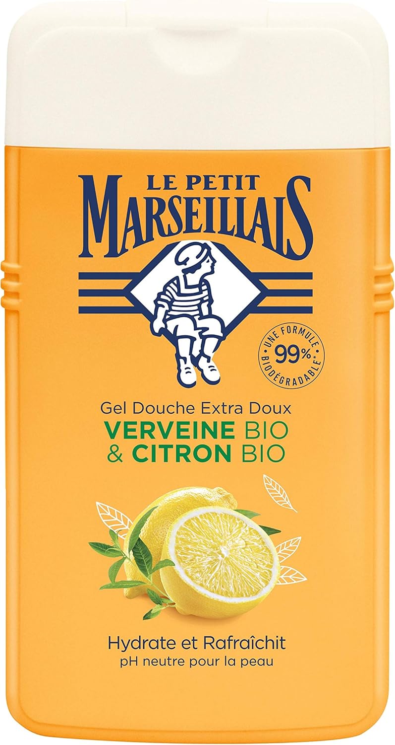 Le Petit Marseillais Extra Gentle Shower Gel Organic Verbena Lemon 250ml