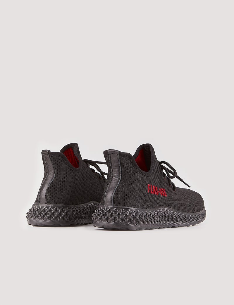 Cabani Special Design Lupercus Knitwear Men's Sneaker Shoes 329B1438 Black  - Image 3