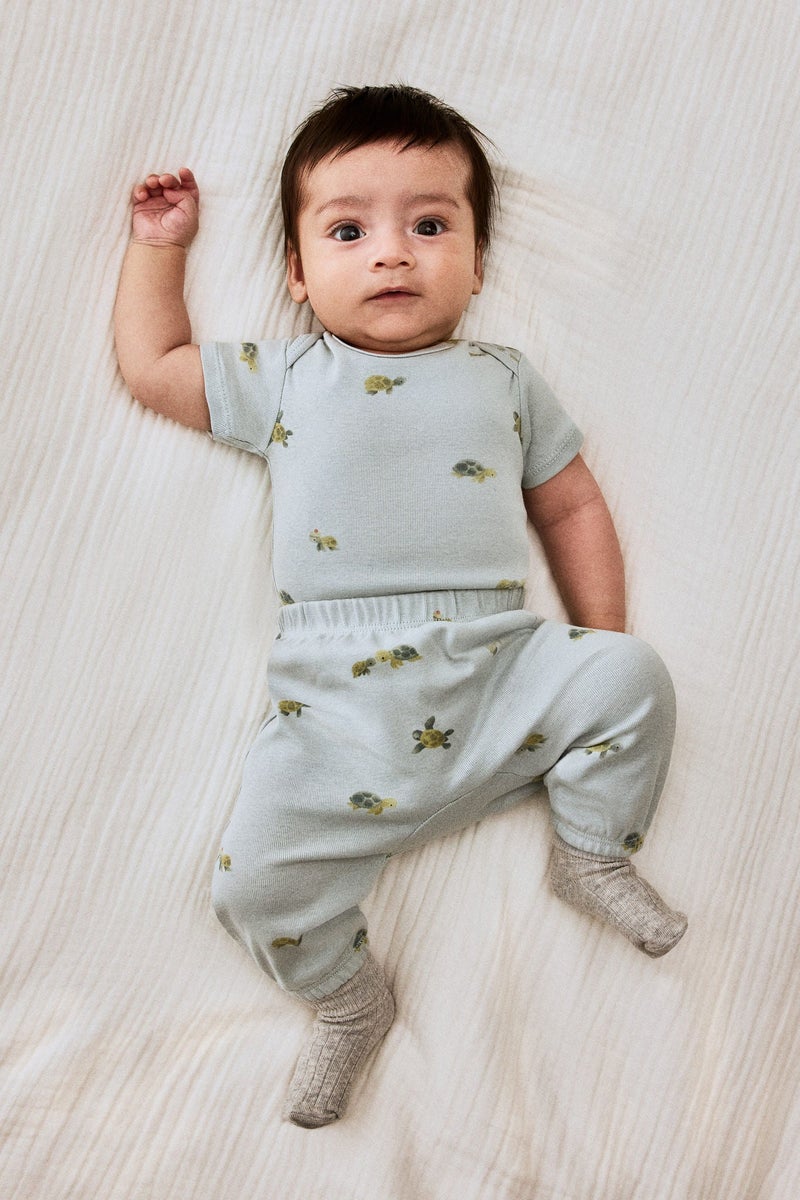 H&M 2-Piece Cotton Jersey Set  - Image 1