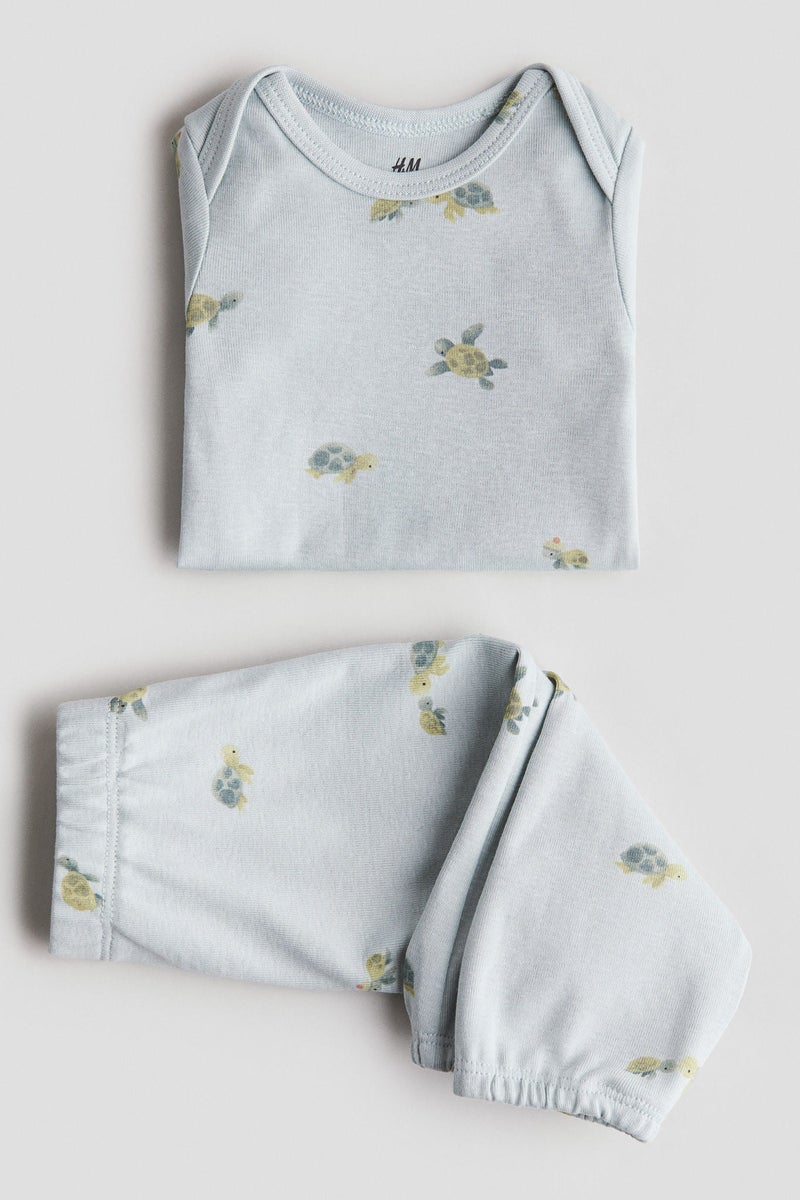 H&M 2-Piece Cotton Jersey Set  - Image 4