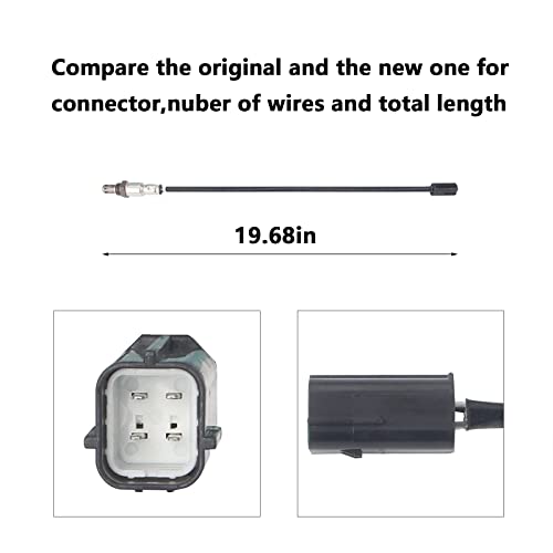 DOSKJOK 234-4380 O2 Oxygen Sensor Air Fuel Ratio Downstream Compatible with Altima Sentra Maxima Murano Rogue Quest G37 1Pcs - Image 4