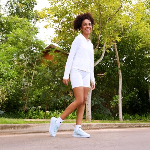 Lotto Women Flowalk Blue Sneakers - Image 4