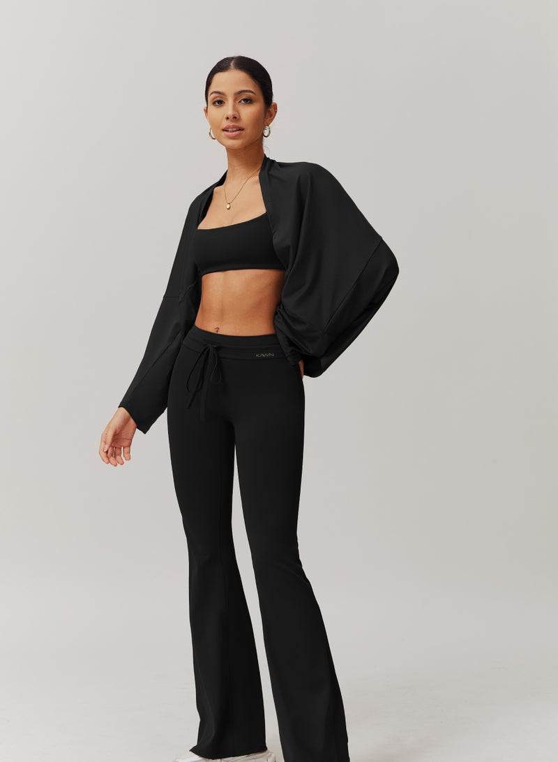 KAWN.YOGA Womens High Waist Flared Leggings - Image 1