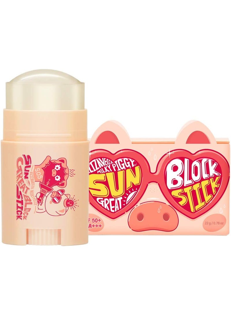 Elizavecca Milky Piggy SUN Great Block Stick Spf 50+ PA+++ - Image 1