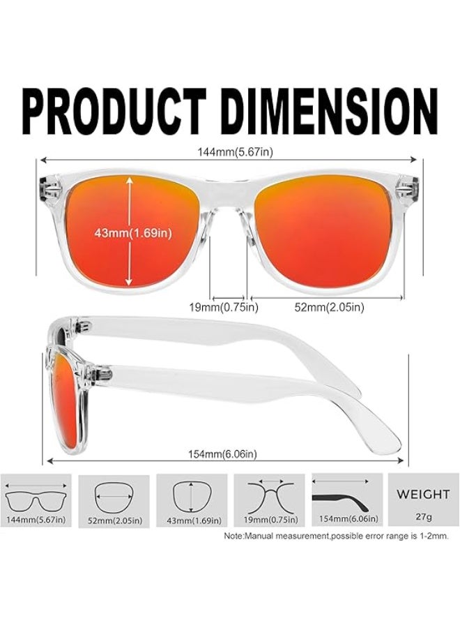 KANASTAL Polarized Sunglasses Men, Fashion Square Sun Glasses Women, Classic Shades for Womens, Driving Fishing Outdoor 100% UV400 Protection - Image 4