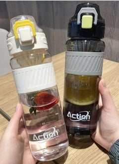 QSHOP Bottle Fashionable and Durable Portable Leakproof Sports Water Bottle for Gym and Fitness  - Image 2