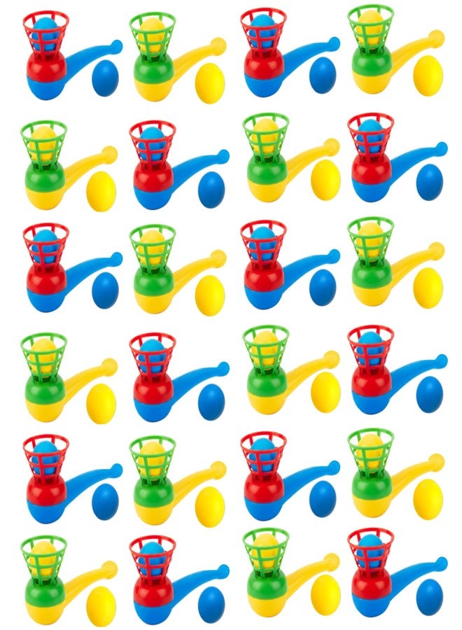 SNAPTRON Return Gifts for Kids, 24Pcs Magic Blow Pipe & 48Pcs Floating Ball Birthday Return Gift for Kids Creative Magic Blowing Ball Toy Party Game for Kid & Adults - Image 1