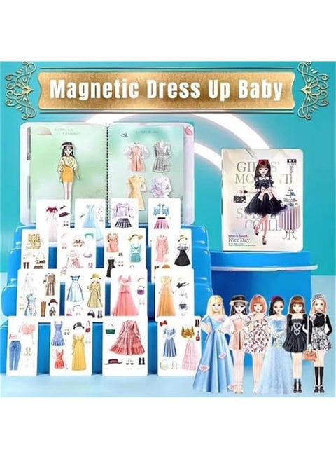 Generic Magnetic Princess Dress Up Paper Doll, Magnet Dress Up Games, Play  Travel Playset Toy Magnetic Dress Up Dolls and Pretend for Girl (Erin),  Medium | Best Price KSA | Riyadh, Jeddah