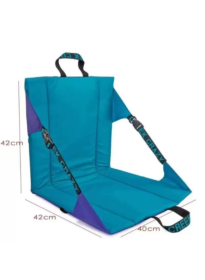 Outdoor Thickened Dirt-Resistant Seat Cushion, Portable Camping Concert Seat Cushion with Backrest, Moisture-Proof Seat Cushion - Image 2