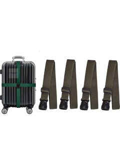 Sar 4 Pieces of Luggage Suitcase Seat Belts  - Image 5