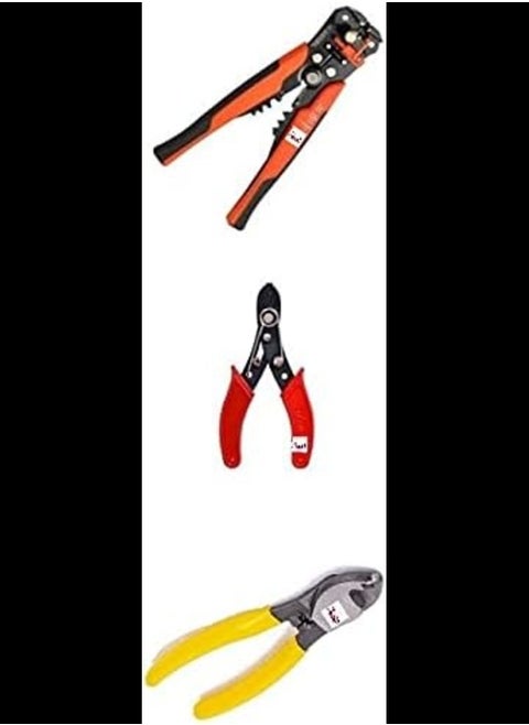 Automatic Cable Wire Stripper Plier Adjusting Crimper Terminal Tool
