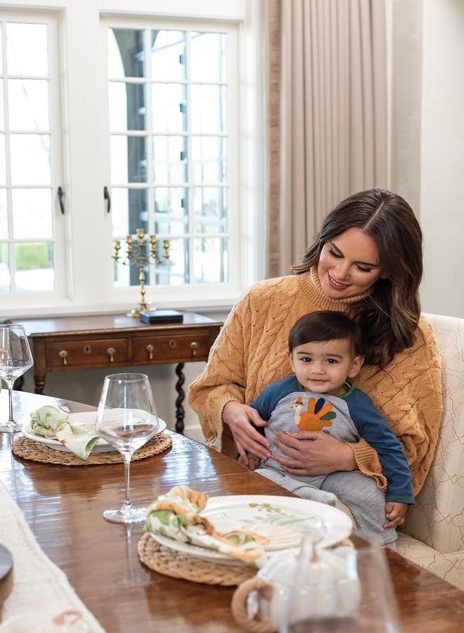 Mud Pie Baby Boy Bodysuit, Turkey Pumpkin, 6-9 Months - Image 3