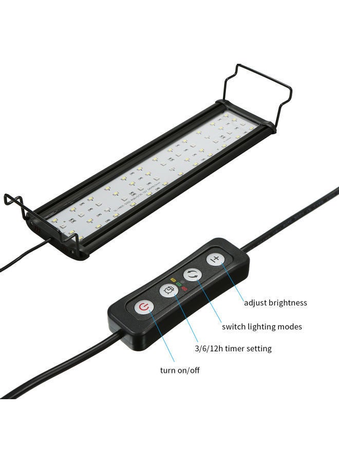 نيبمينينت مصباح LED لحوض السمك أسود 42 x 7.5 11.5سم - Image 4