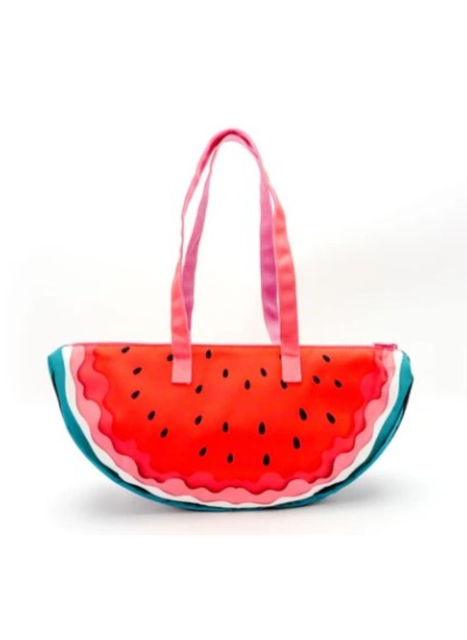 CUBS Red Multicolor Water Melon Lunch Bag  - Image 3