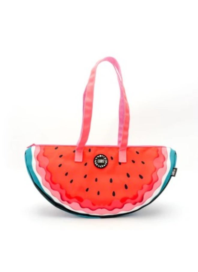 CUBS Red Multicolor Water Melon Lunch Bag  - Image 1