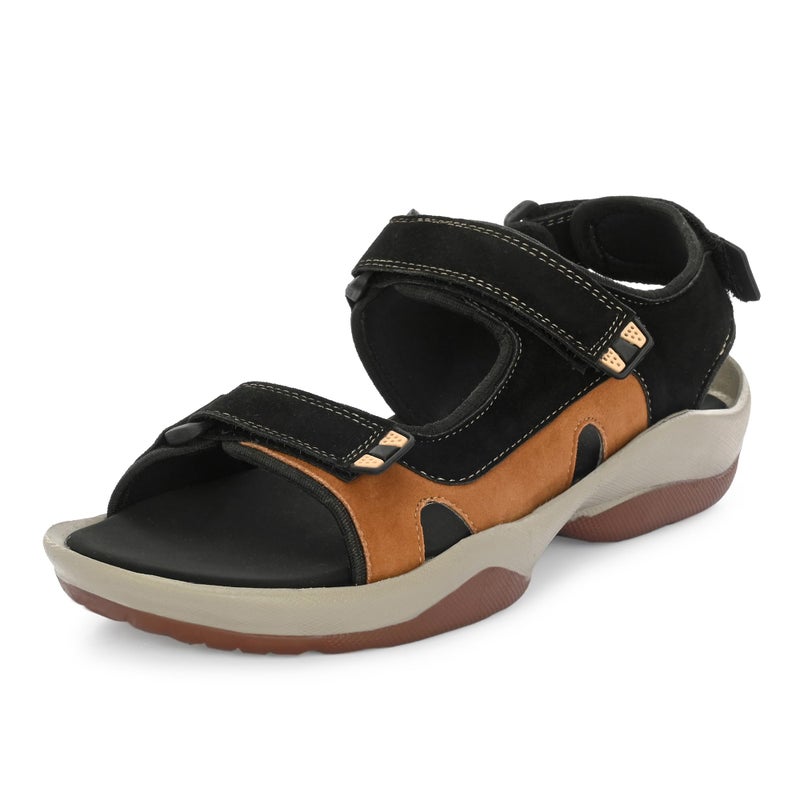 Centrino Men's 3252 Black Sandal_8 UK (3252-1) - Image 2