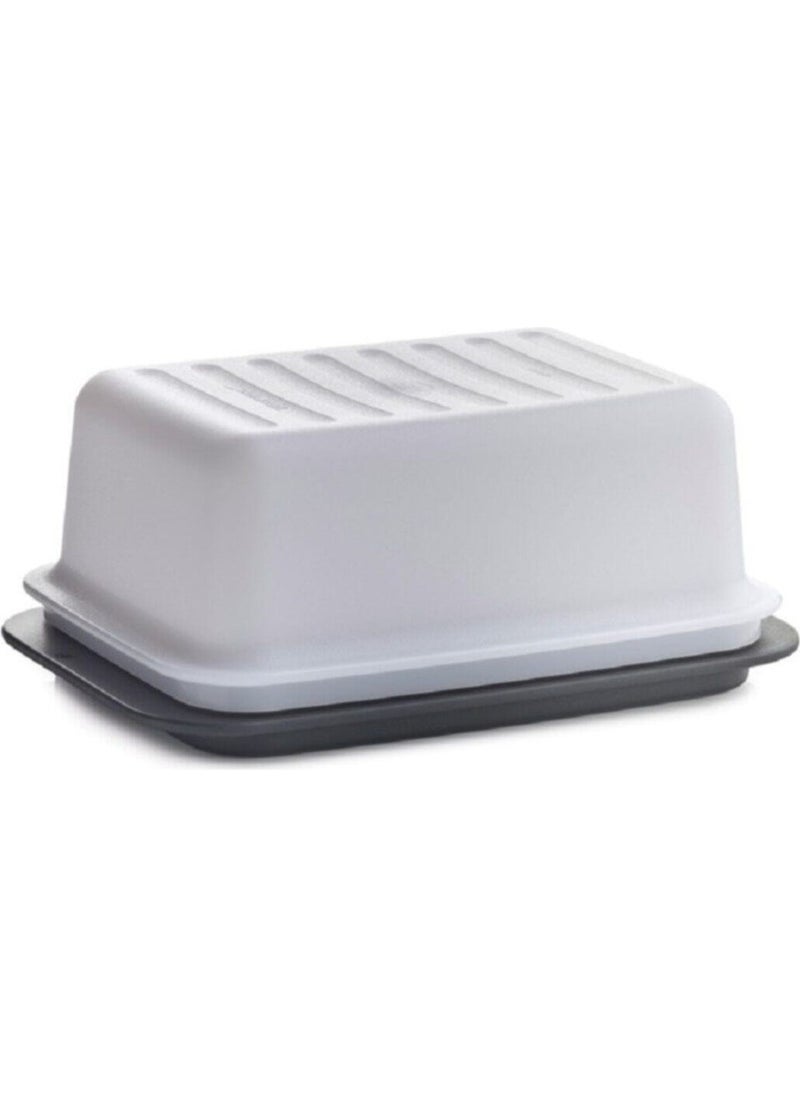 Tupperware Butter Dish with Lid Eco Butter Margarine Storage Container Hsgl Black  - Image 1
