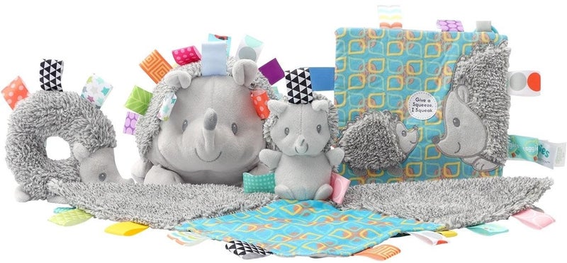 Mary Meyer Taggies Taggies Heather Hedgehog Character Blanket - Image 5