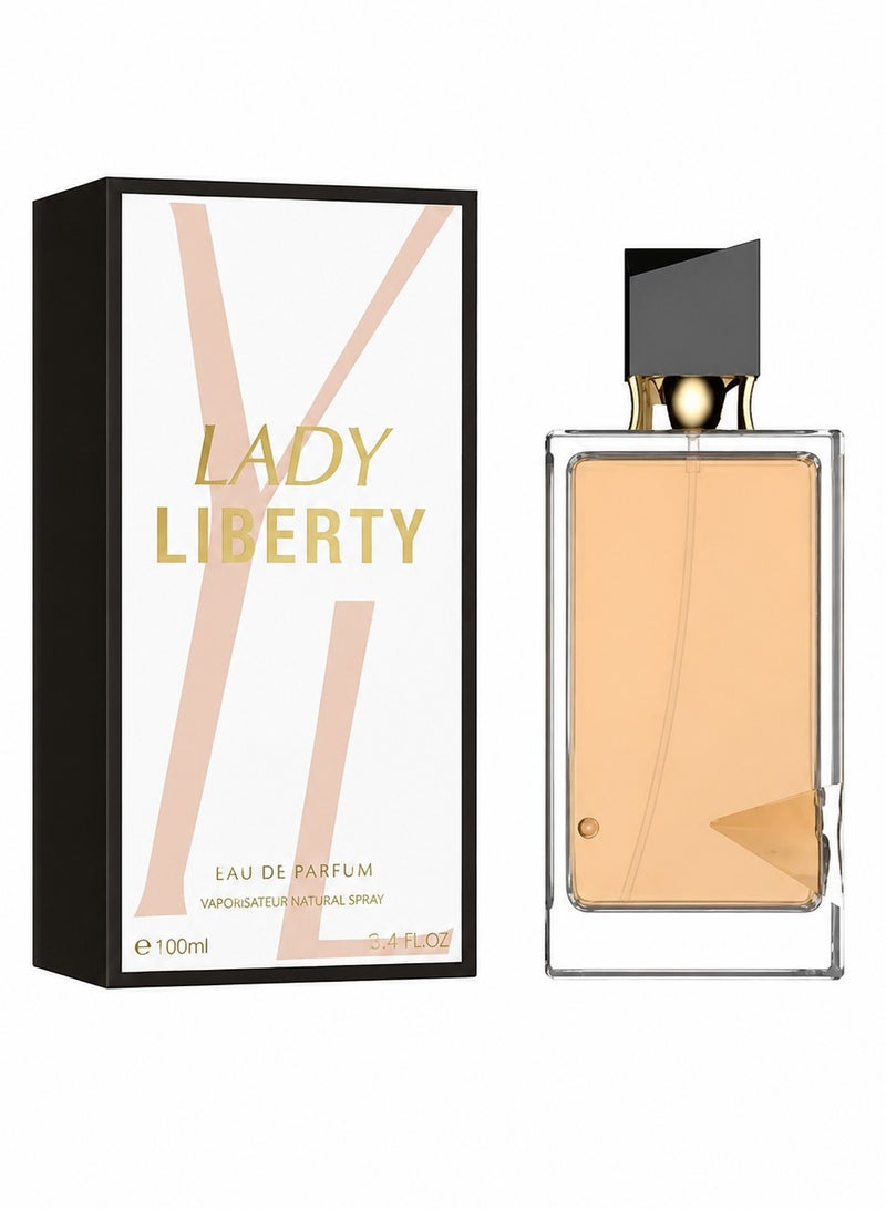 Mystical LADY LIBERTY Eau De Parfum 100ML – Luxury Floral Lavender Perfume for Women | Long Lasting Feminine Fragrance Spray - Image 1