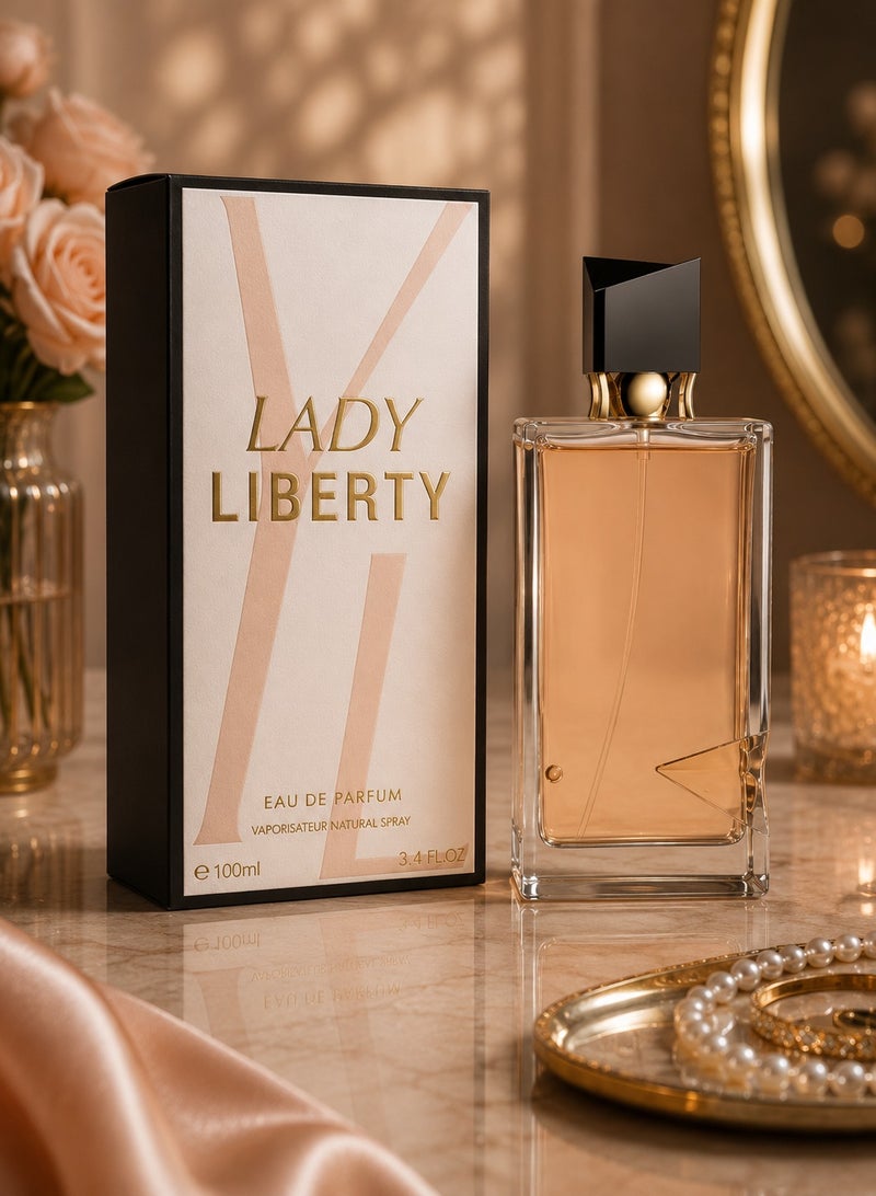 Mystical LADY LIBERTY Eau De Parfum 100ML – Luxury Floral Lavender Perfume for Women | Long Lasting Feminine Fragrance Spray - Image 2