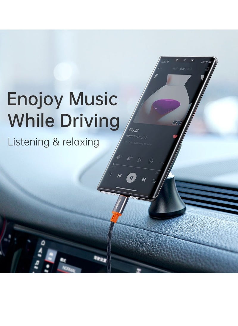 Mcdodo - CA-900 USB-C to 3.5mm AUX Mini Jack Cable - 1.8M (Black) - Image 1