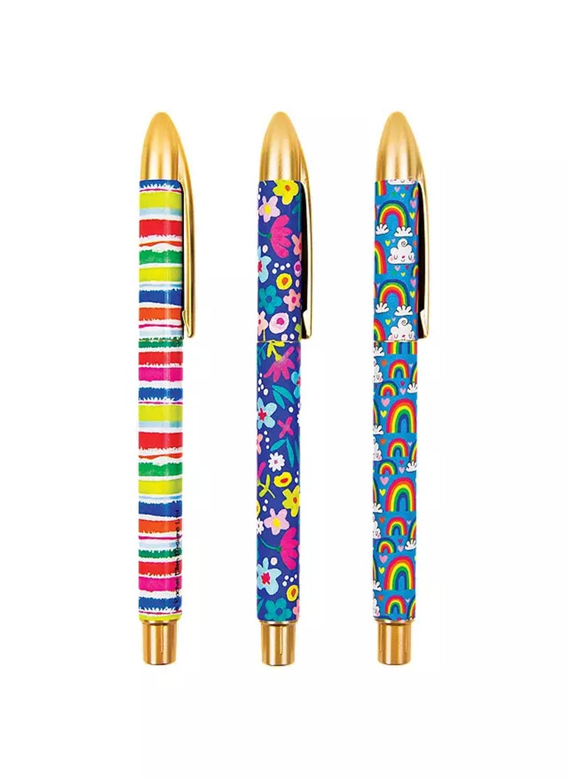 Rachel Ellen Pen Merchandiser -  Rollerball pens 3 designs (POS - 36pcs) 