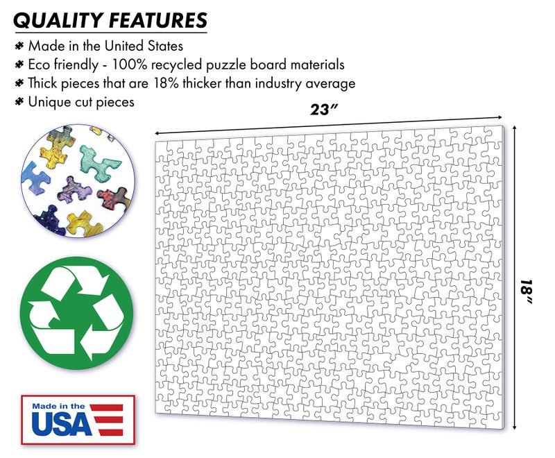 Springbok's 500 Piece Jigsaw Puzzle Coca-Cola A Collection - Made in USA - Image 3