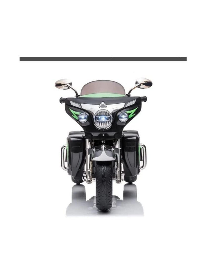 Ntech - NTECH New Electric Kids Bike with Light & Music | Baby Bike Ride On Toy Multi-function Rechargeable Battery Bike | electric Bike for Children to Drive 2 to 8 Years Boy/Girl, Green - Image 1