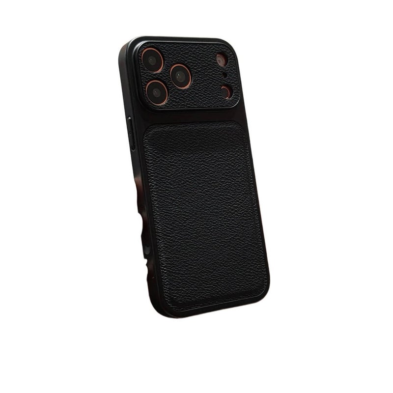 PU MagSafe Case for iPhone 14 / 14 Plus / 14 Pro / 14 Pro Max with Drop Protection and Strong Magnetic plus Shockproof plus Scratch Resistant in Black - ModaStar - Image 1