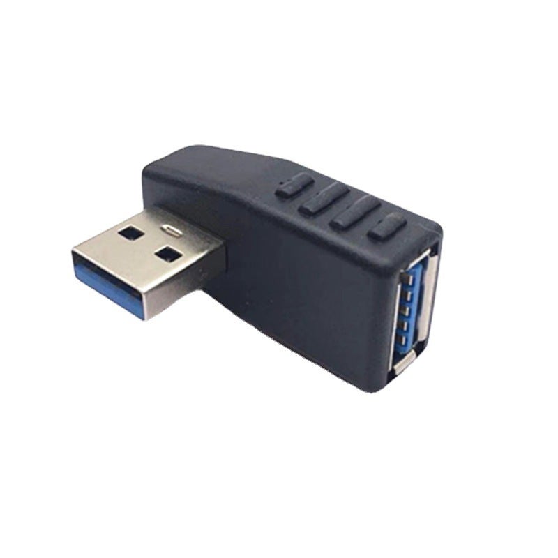 Usb Elbow Usb3.0 Adapter Usb Male To Female Extension Head Converter A Male To Af Female Left And Right Elbow - Image 5