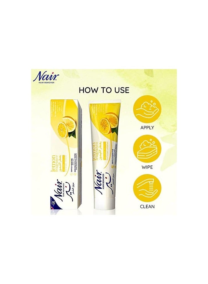 نير كريم لازالة الشعر مع زيت الاطفال و عطر الليمون، 110 غم - Image 4