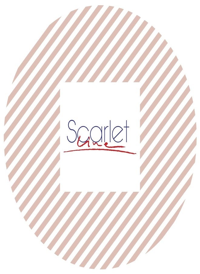 Scarlet Line Professional 9 Row Flat Hair Styling Brush for with Anti Slip Handle with Ball Tip Nylon Bristles for Women and Men, Shell - Image 5