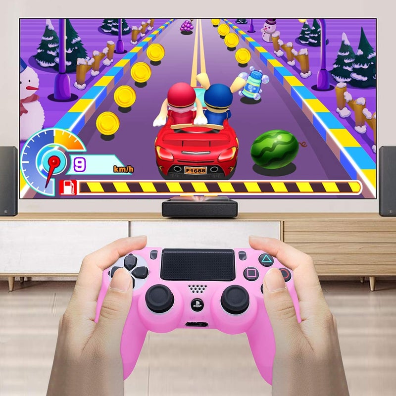 HLRAO Controller Skin Silicone Grip Protective Case Cover. (Pink) - Image 2