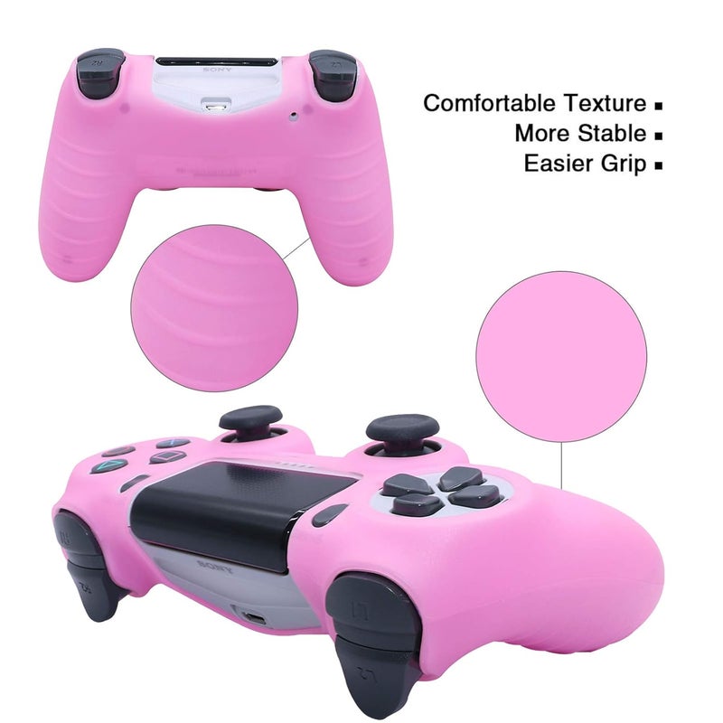 HLRAO Controller Skin Silicone Grip Protective Case Cover. (Pink) - Image 4
