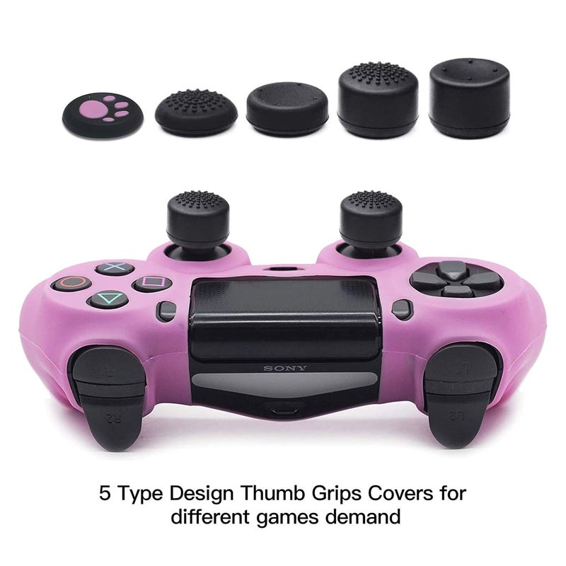 HLRAO Controller Skin Silicone Grip Protective Case Cover. (Pink) - Image 3