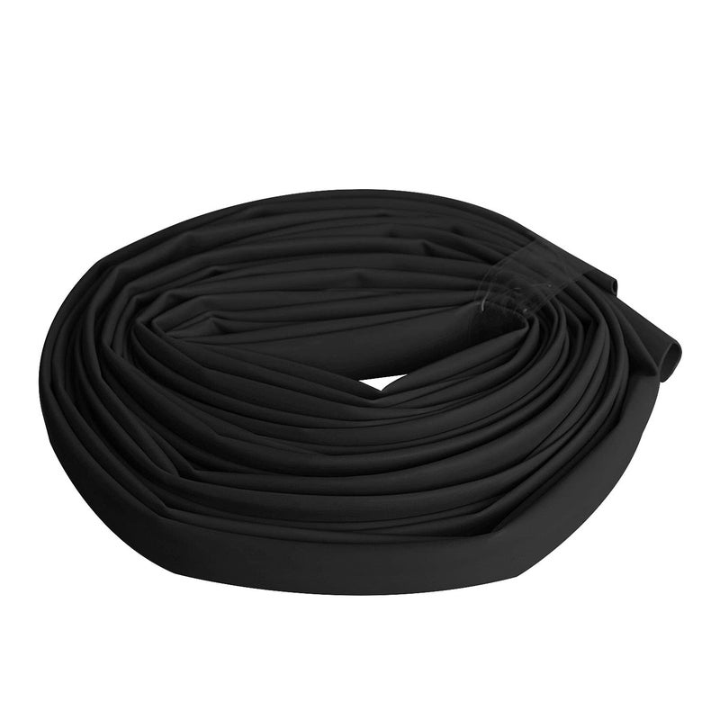 Electriduct Electriduct Aoje-Link 5mm ID Black Heat Shrink Tubing Shrinkable Tube 5M(16.4Ft) 1pcs  - Image 1