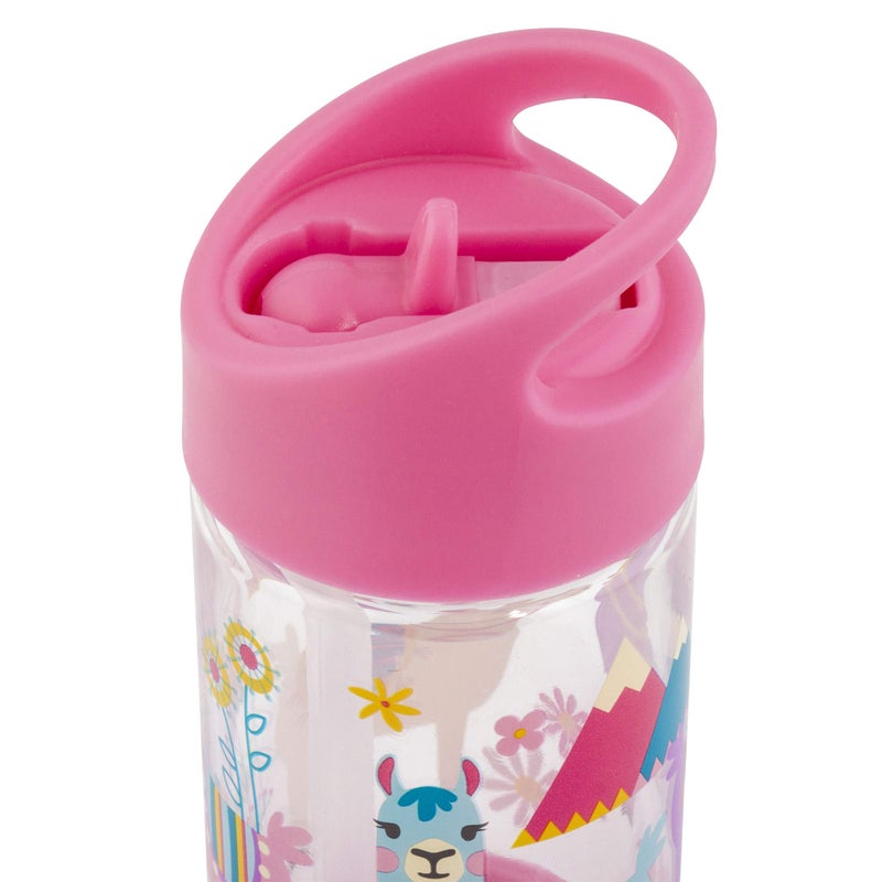 Stephen Joseph, Kids Flip Top Water Bottle, 10 oz Tritan BPA Free, Water Bottle for Girls & Boys, Back to School Flip Top Bottle, Llama - Image 2