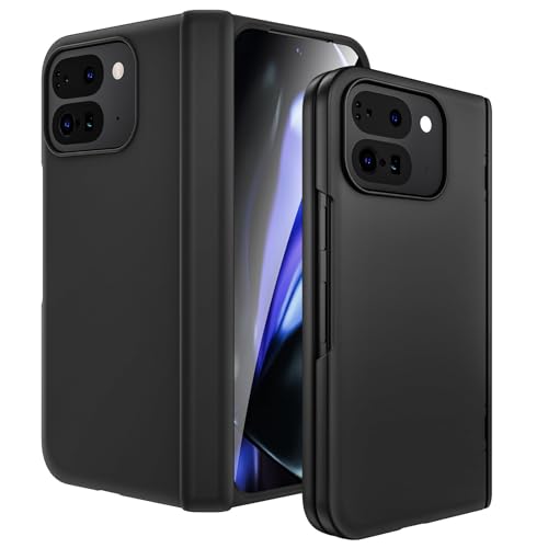 VEGO for Google Pixel 9 Pro Fold 2024 Case with Builtin Screen ProtectorAntiScratchHinge Protection Slim Fit Shockproof Full Body Protective Cover for Pixel 9 Pro FoldBlack - Image 1