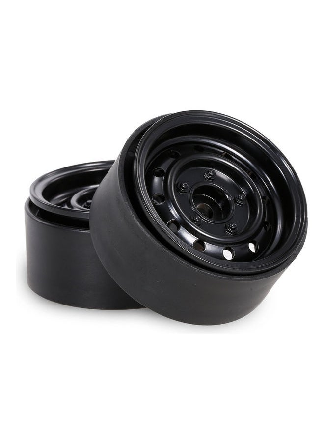 NIBEMINENT - 2-Piece Metal Wheel Hub Rim - Image 1
