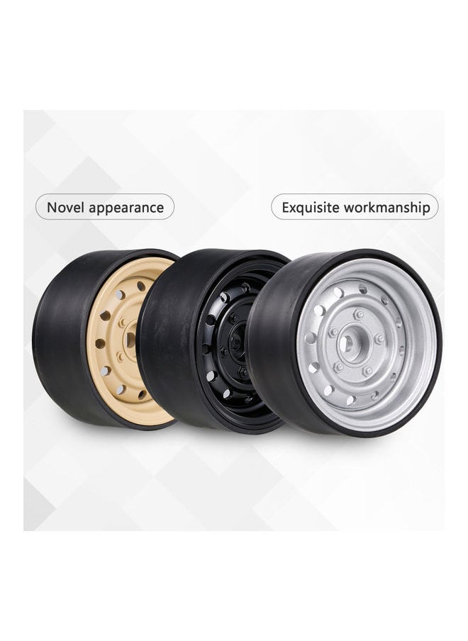 NIBEMINENT - 2-Piece Metal Wheel Hub Rim - Image 1