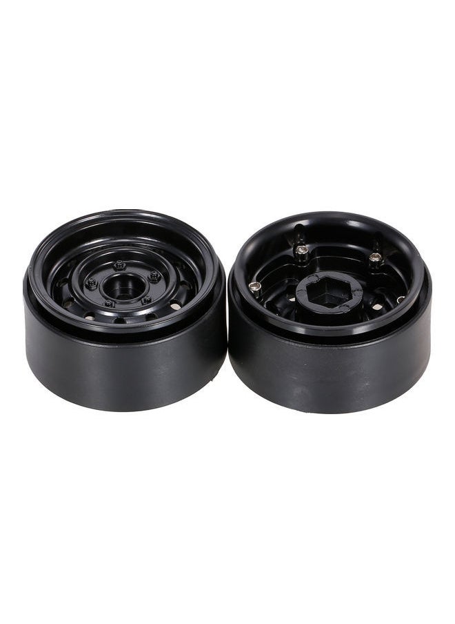 NIBEMINENT - 2-Piece Metal Wheel Hub Rim - Image 1