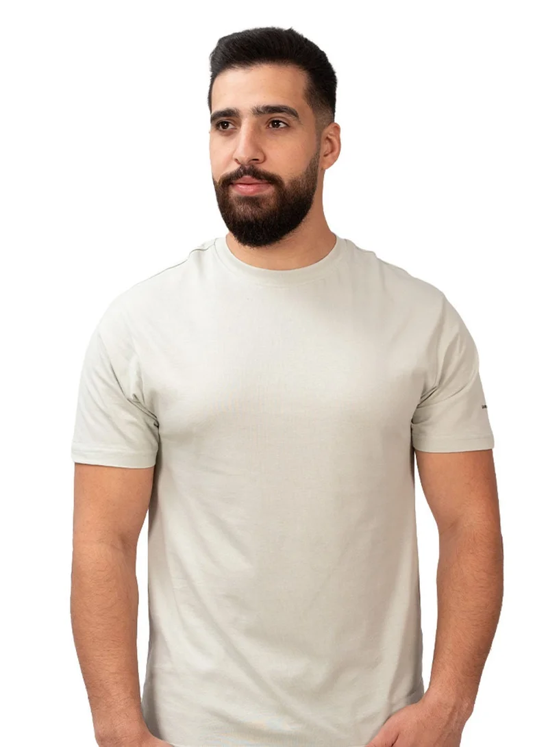 GIORDANO  Men's Giordano Cotton Crewneck Slim Fit Tee - Short Sleeve for Men | Best Price UAE