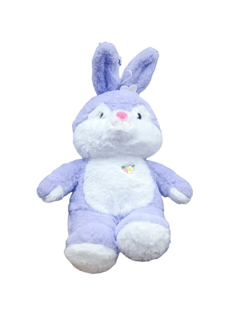 Generic Small purple rabbit teddy bear 