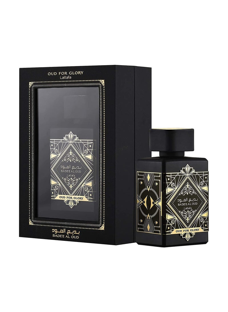 Lattafa Lattafa Badee Al Oud, Oud for Glory for Unisex Eau de Parfum  - Image 1