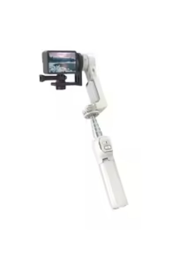 3-in-1 Foldable Gimbal Stabilizer Tripod with Bluetooth Remote – Selfie Stick for Smartphones, Vlog, Travel & Live Streaming - Image 4