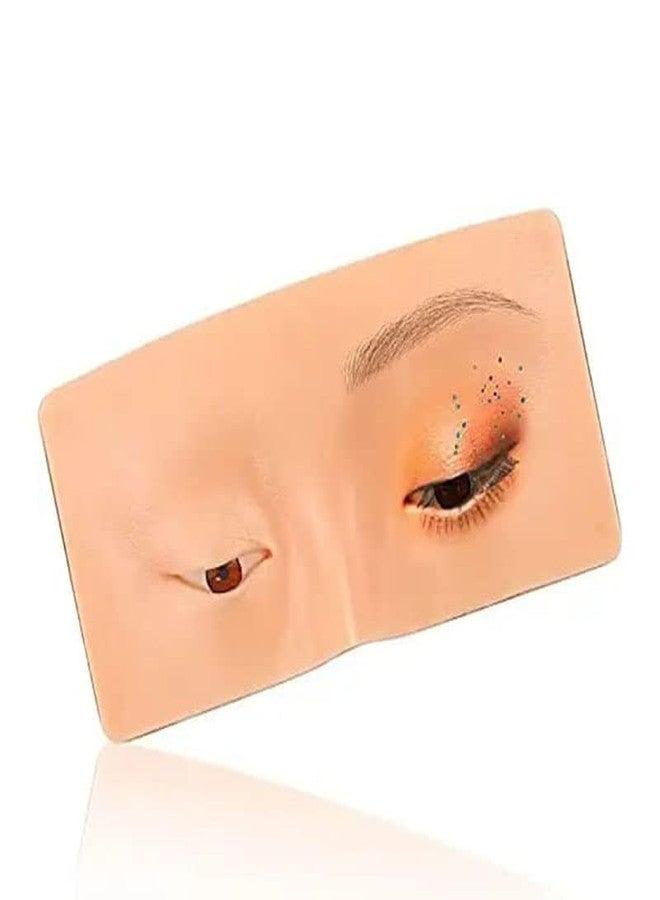 Veoni Belle Makeup Practice Face Eyes Board 3D Eye Makeup Practice Board For Beginner Makeup Artist Silicon Makeup Practice Skin Board (Neutral Undertone) - Image 2